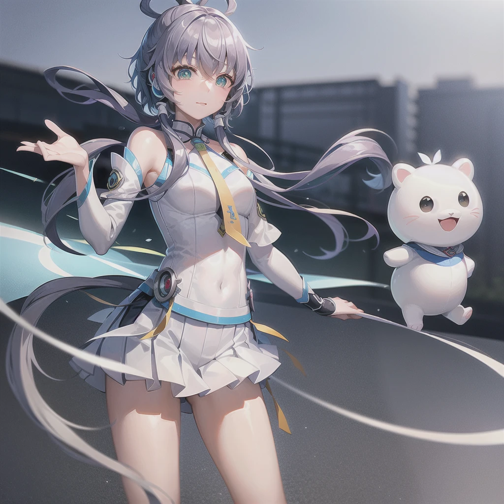 Let Luo Tianyi stand on the underground high-speed rail platform of Taipei Railway Station。