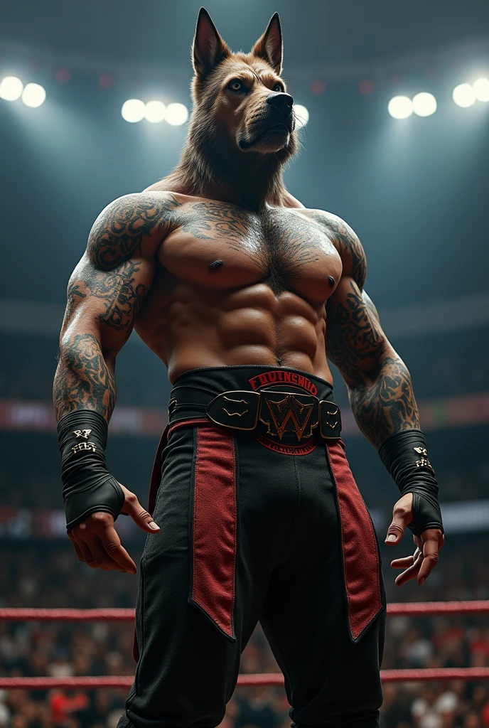 Son of the dog Aguayo, professional wrestling fighter 
