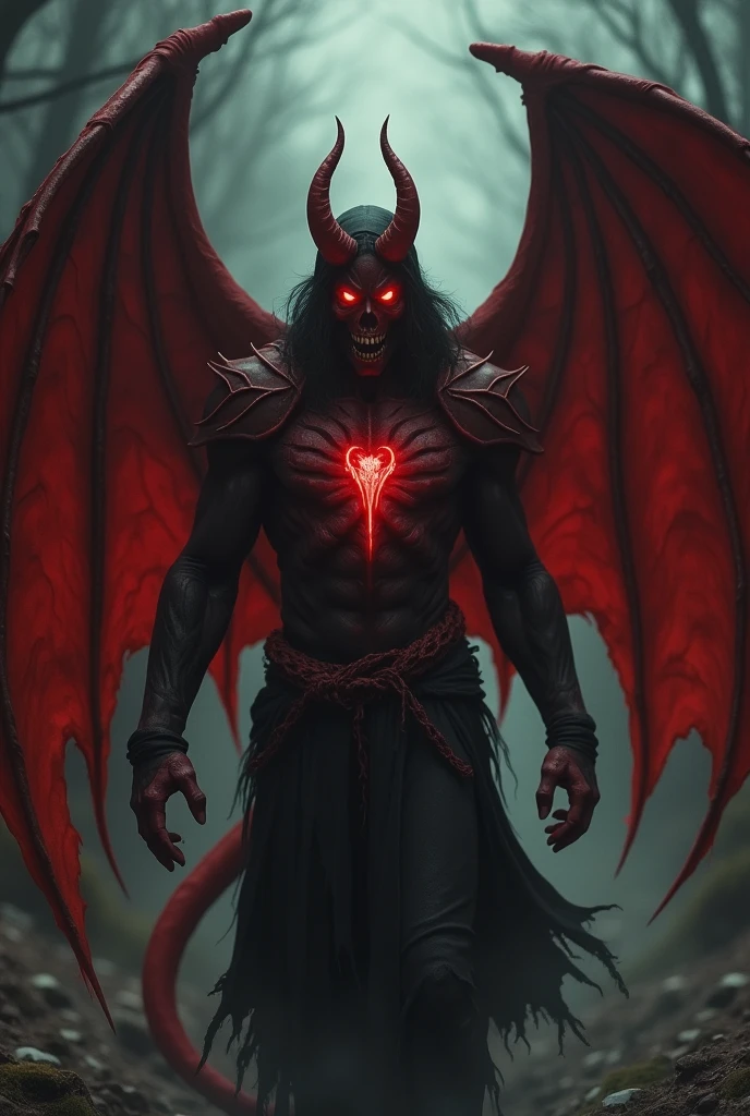 scared devil
