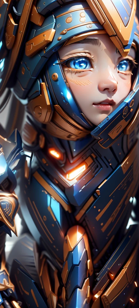 Blue together，Blue together，蓝色我orange color是星空的主色调，orange color，一些Starry Orange和Starry Orange，Starry Orange，Starry Orange（Ensure its layering and armor texture，Starry sky color as main color）