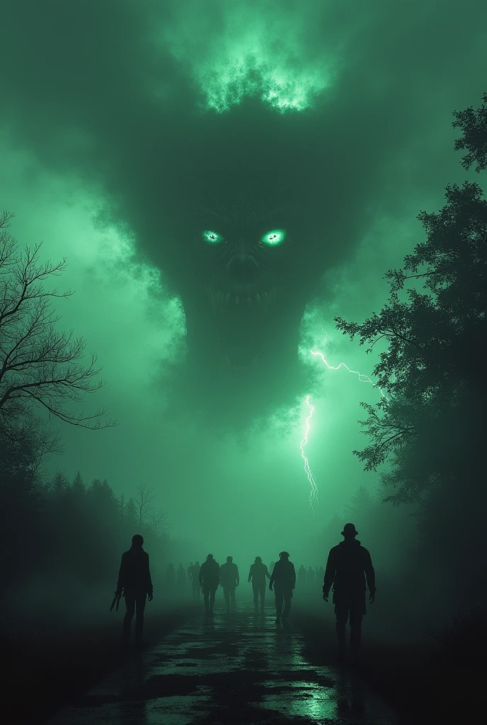 Scientific experiment: Scientists perform an experiment that goes wrong, releasing an evil force that threatens humanity.
zombie-apocalypse: A mysterious virus turns the population into zombies, and a group of survivors struggle to find a safe haven.