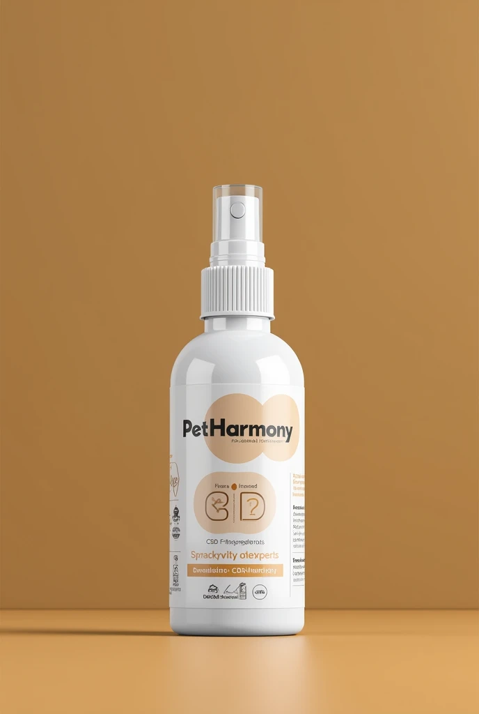 I want you to make me a spray bottle of a CBD product called PetHarmony, Wherever it says it is made with organic and natural products