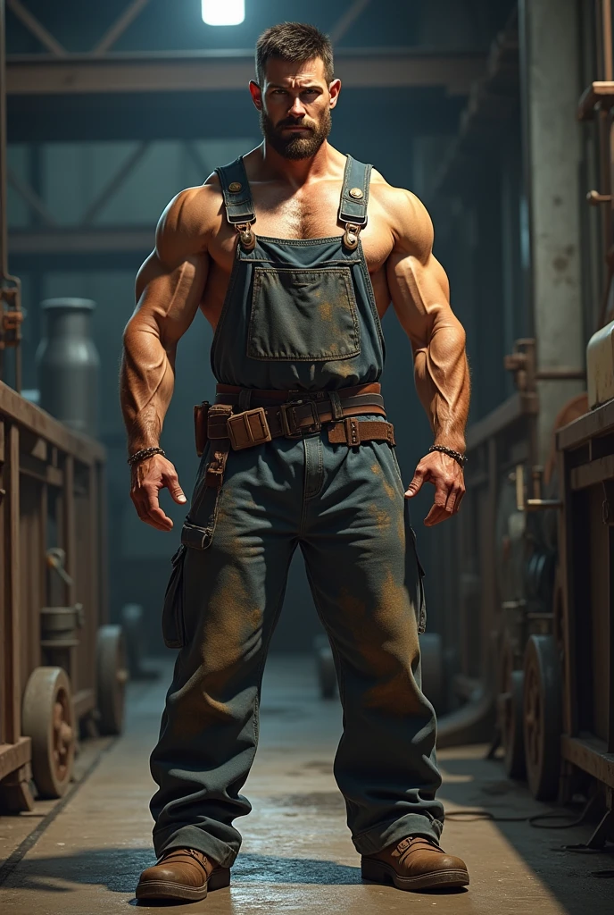 Take me a picture of a working man