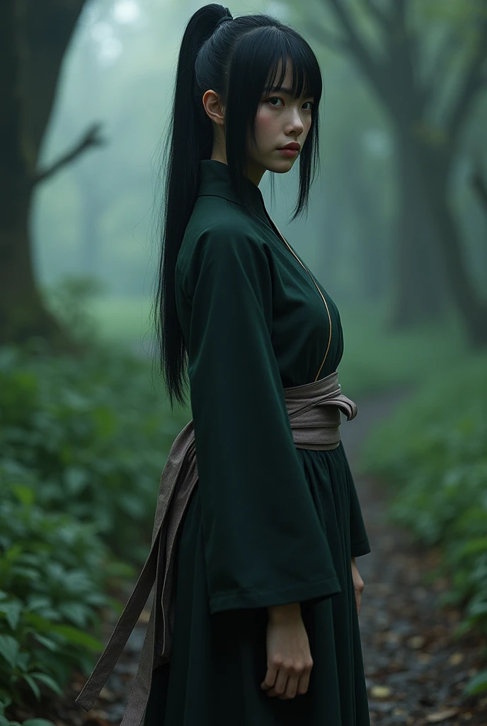 dark fantasy,personagem hinata hyuga live action real life atriz Aoi Miyazaki,konoha byakugan white eyes hinata hyuga live action real life actress Aoi Miyazaki dressed as hinata hyuga from konoha naruto shippuden