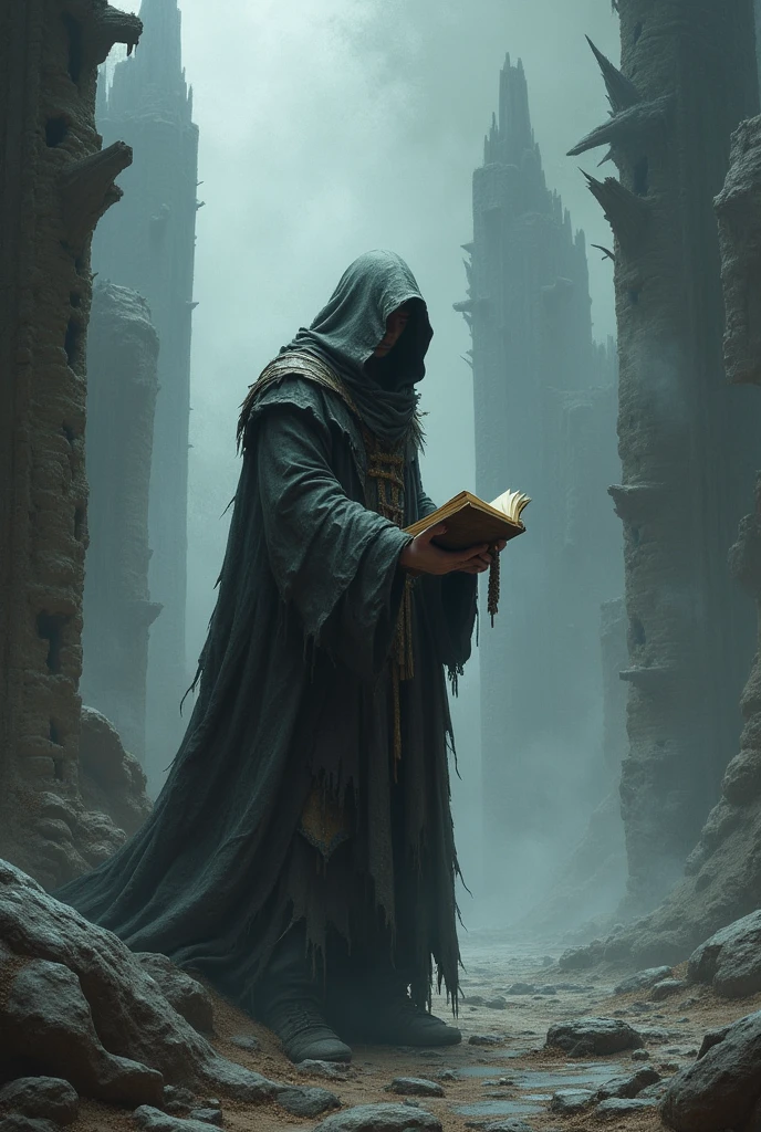Create a dark souls character by reading a book