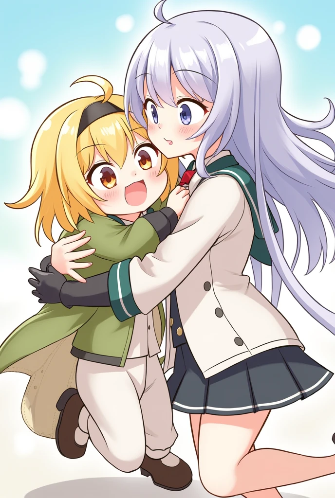 score_9, score_8_up, score_7_up, best quality, masterpiece, uncensored, source_anime
BREAK
darkness (konosuba), satou kazuma, 1boy, 1girl, accidental pervert, ass, ass focus, belt, black bodysuit, blurry, blurry background, blush, bodysuit, brown belt, brown hair, cabbage, capelet, cloud, cloudy sky, green capelet, green eyes, hair between eyes, head out of frame, long sleeves, looking at another, looking at ass, lower body, mountainous horizon, nose blush, open mouth, outdoors, panties, pantyhose, see-through, shirt, short hair, sky, sweat, top-down bottom-up, torn bodysuit, torn clothes, underwear, v-shaped eyebrows, white shirt, yellow panties
<lora:merrytail_pony_v1-000012:1>