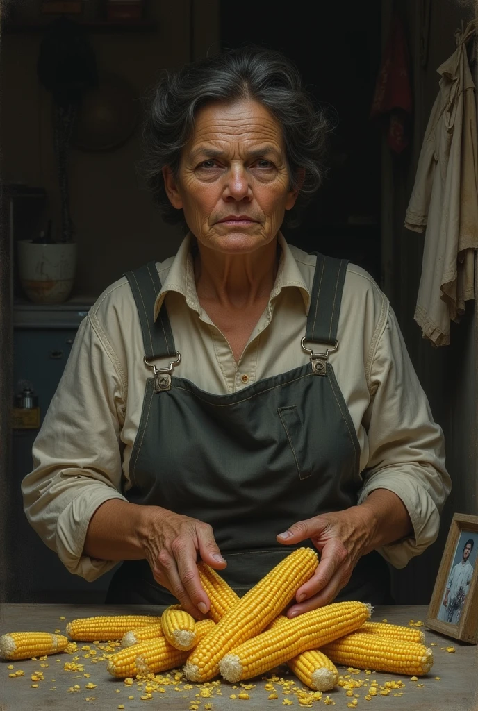 Prostitute mother who freezes corn