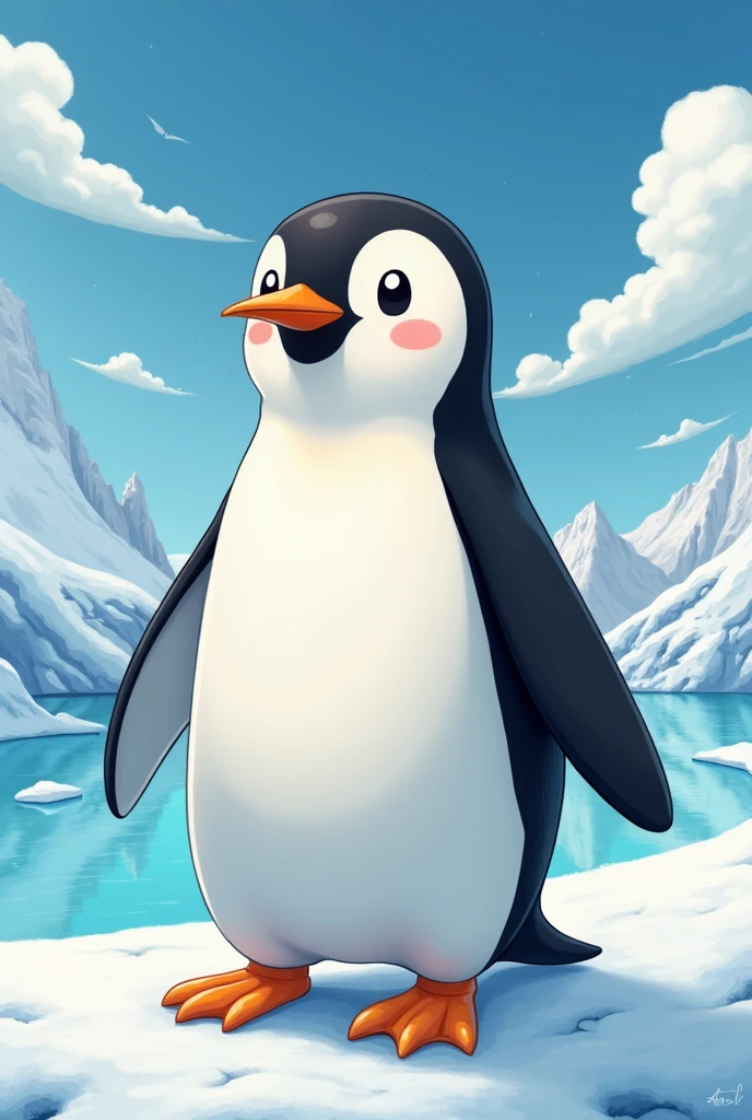 penguin,Anime Style,comical