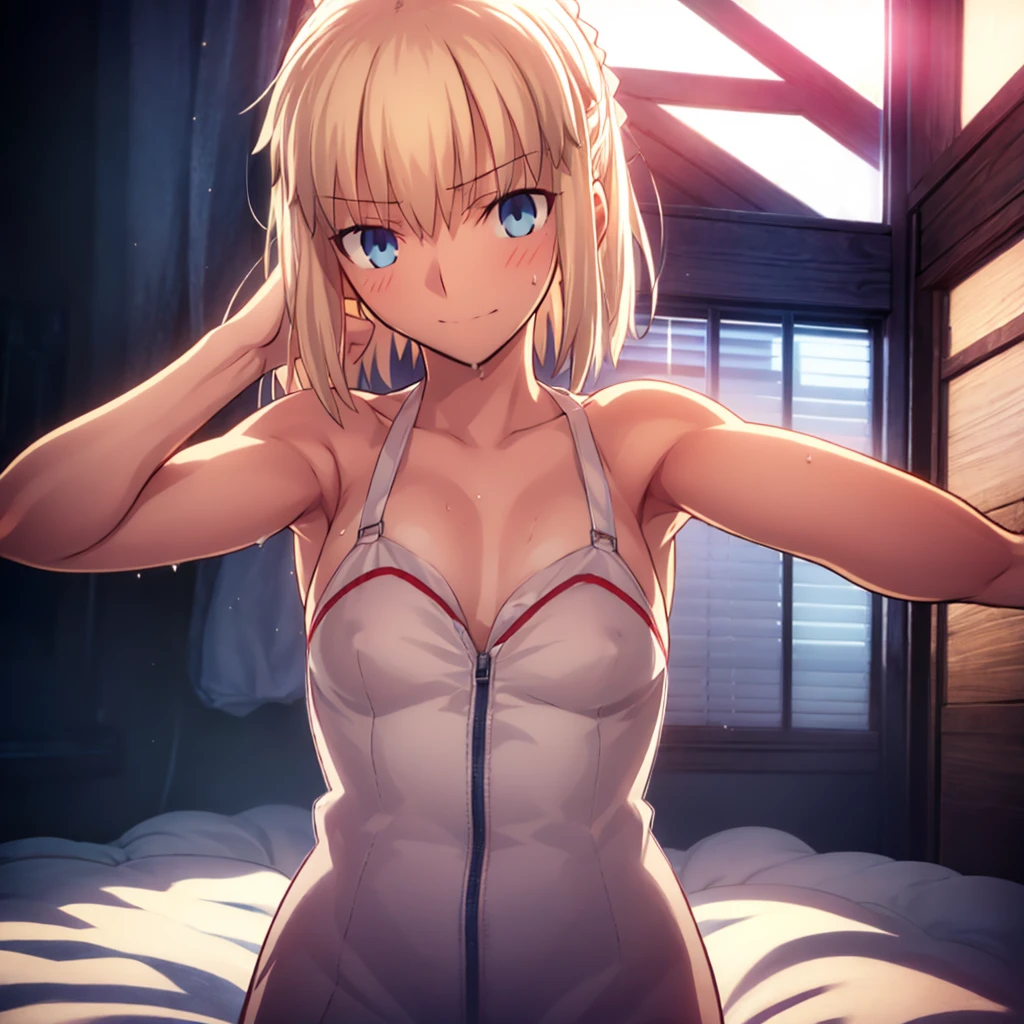 High resolution, 最high resolution,high resolution,{Things to know_f de stay night ufotable:1.15}, Rubio_ Best Quality, masterpiece, フルnude,Sweatだく,Blushing,smile,Armpitアップ,Sweat,Armpitを広げて見せている,bed,Moist,Blonde,whole body,pubic hairあり,Love juice,Armpit,side,sideの下,Armpitの下,sideアップ,Sweatをかいている,sideSweat,Upper Body, 1 person,sideズーム,Armpitズーム,Armpitを見せつける,sideを見せつける,両Arms behind head,nude,Raise your arms, Inner cavity reflection,whole body,Two arms,Alone,sexy,1 personだけ,Looking at me,膣からsemenが垂れている,front,pubic hair,Obscene lines,Ray tracing,Slender body,E Cup,Embarrassing,Armpit強調,side強調,ArmpitSweat,sideSweat,Wet Skin,Open your mouth,Noise Reduction,((Place your hands behind your head)),Emphasis on the crotch,Chest Enhancement,stage,Perfect lighting,体をfront,Look up,looking at the camera,真front,I don't want to go away.,体をfront,両Raise your arms,両Arms behind head,Embarrassing,Hands behind head,Hotel Rooms,bedの上,全naked,naked,膣からsemenが垂れている,bedに横たわる,,フルnude,オイルを塗ったテカテカのsideの下を見せる、オイルを塗った光沢のあるsideの下:1.30、Surreal、sideの下、オイルを塗った光沢のあるsideの下:1.30、光沢のあるsideの下、オイルを塗ったぬるぬのsideの下:1.30、ぬるぬるした光沢のあるsideの下:1.20、明るく詳細なsideの下、sideの下の細かいシワ:1.7、リアルなsideのシワ:1.7、sideの下を照らす光:1.4、side毛穴の細部まで), Armpit見せポーズ,side見せポーズ,Nipples,Nipplesが立っている,No clothes,素っnaked,Armpitアップ,sideアップ,NaughtyなArmpit,Naughtyなside,Sweat,Naughty,Arms behind head,Armpitを広げる,sideを広げる,Embarrassed look,Love juiceが垂れている,NaughtyなPussy,体をfrontへ,pubic hairが生えている,pubic hair,semen,semenまみれ,Naughtyな体,Naughtyな身体,NaughtyなPussy,Naughtyなgenital,genital,NaughtyなPussy,Naughtyなnaked,Naughtyなnaked体,Naughtyな肉体,Naughtyなボディー,恥ずかしそうにArmpitを見せている,恥ずかしそうにsideを見せている,lotion,lotionまみれ,Vaginal fluid,Vaginal fluidが垂れている,Love juice,Love juiceが垂れている,semenでベタベタ,Sticky with semen,Sperm,Spermまみれ,Spermでベタベタ,Pussy,Pussyを見せつける,Pussy,Pussyを見せつける,Embarrassed look,Groinにタトゥー,Groin,View your viewers,genital,女genital,湿ったArmpit,湿ったside,smile,4K,(8k),Noise Reduction,Place your hands behind your head,Emphasis on the crotch,((Place your hands behind your head)),(Shiny, oily skin), Raise the hand, (Raise your arms above your head:1.5), Put your arms behind your head, sideの下, (sideの下 into viewer's face:1.5), (View your viewers:1.5), Raise the hand,蒸れたArmpit,蒸れたside, sideの下を露出させる,Armpitの下を露出させる,両手を頭に当ててbedに座わる,蒸れたArmpit,蒸れたside,