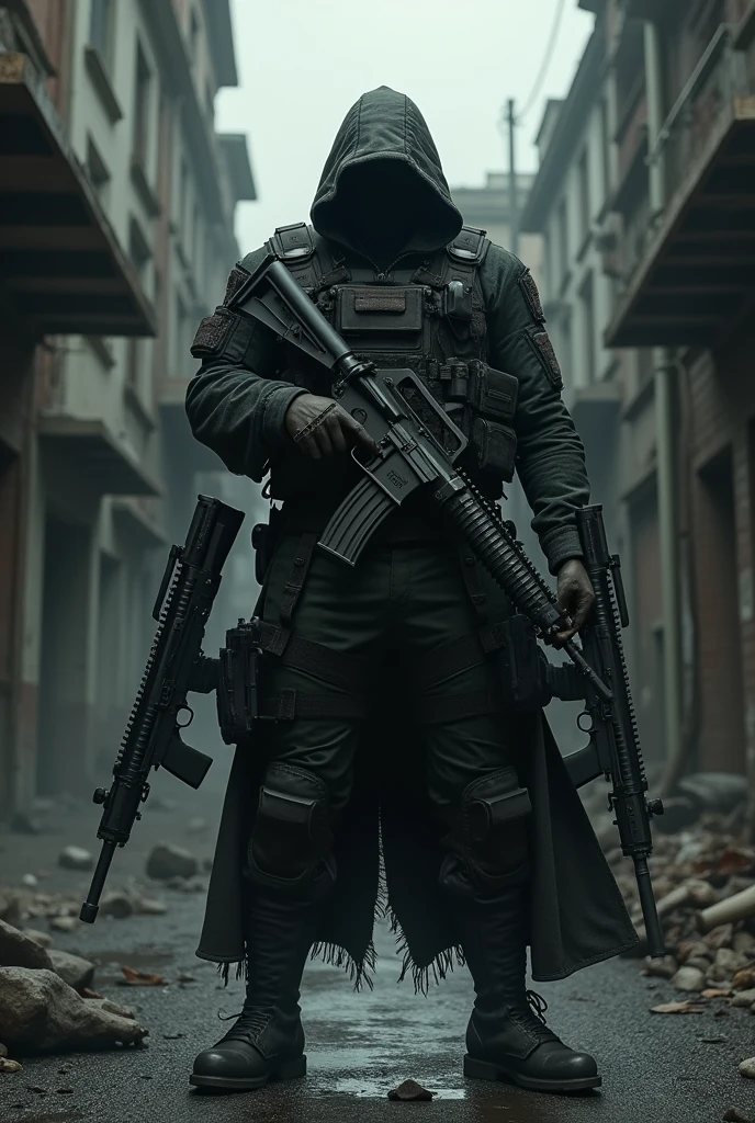 Increase the number of guns held in both hands
