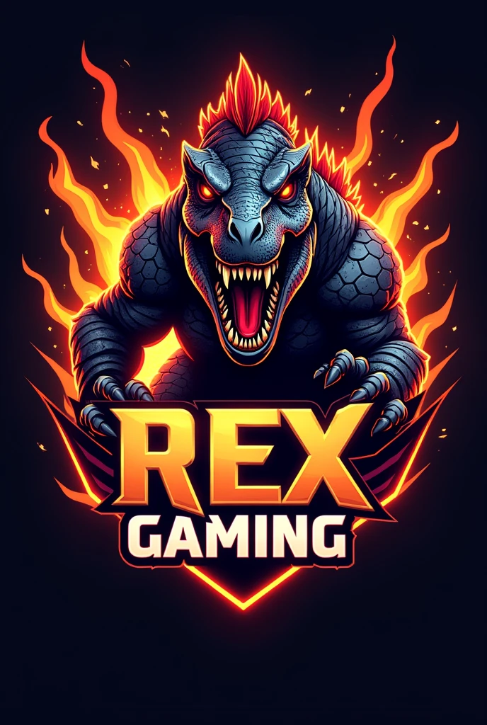 REX Gaming free fire logo