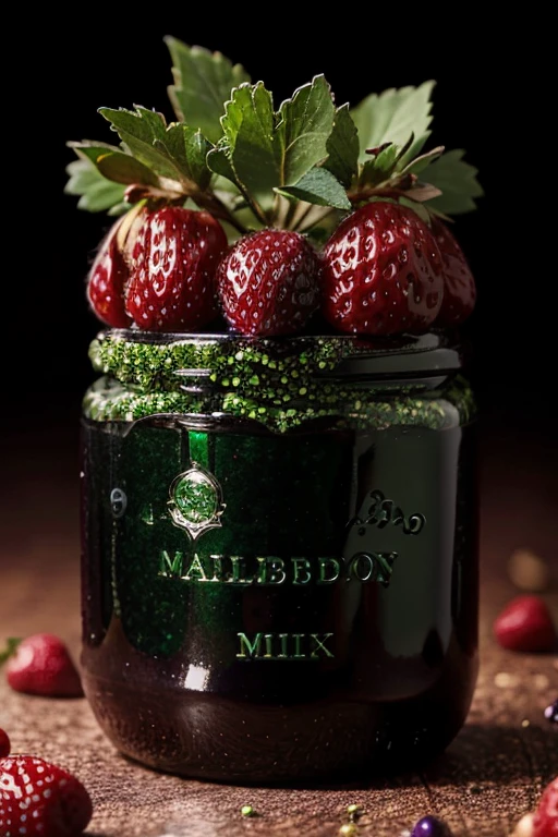 blackberries by the millions, Strawberries and green diamonds