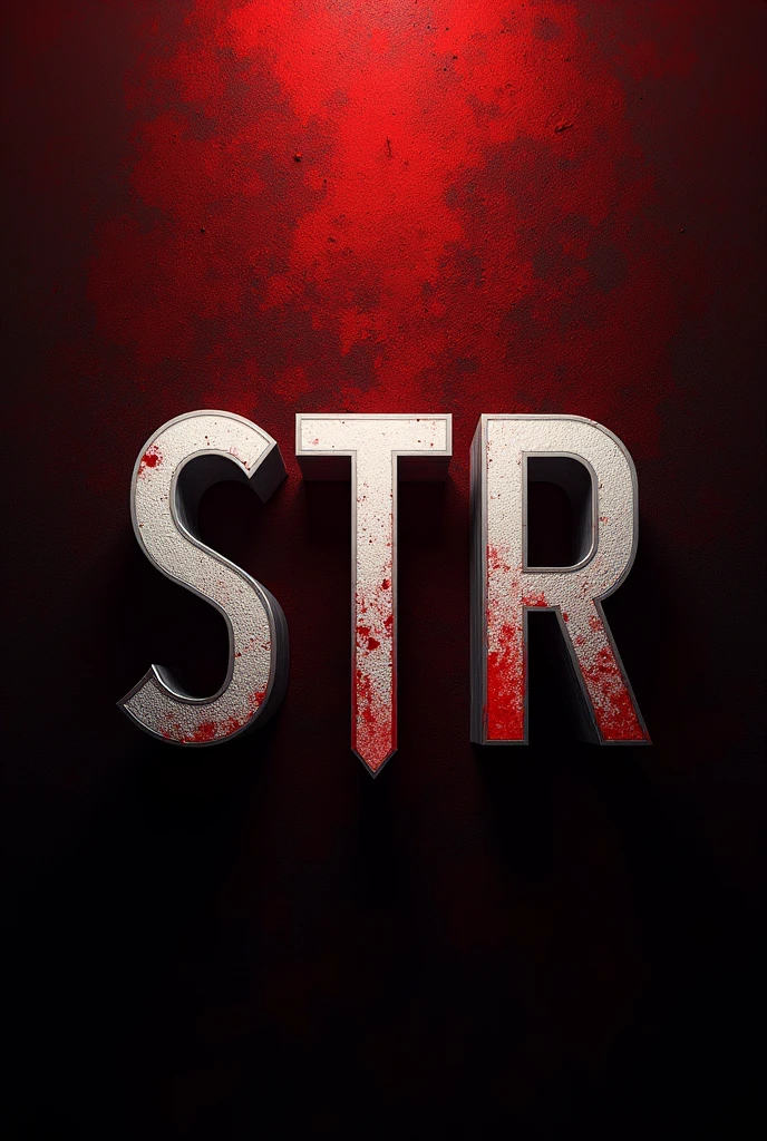 Background with the letters STR 