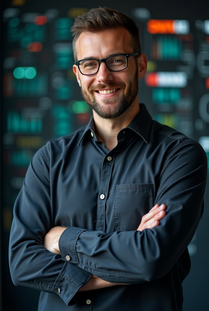 a systems engineer with his own company and money