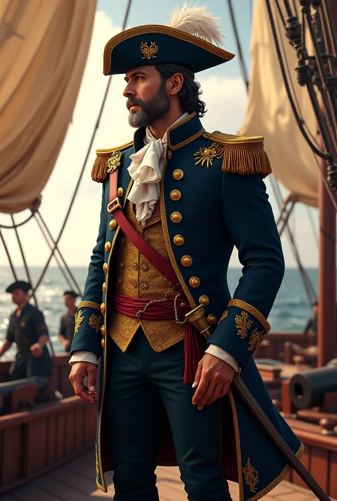 Spanish captain of the 18th century