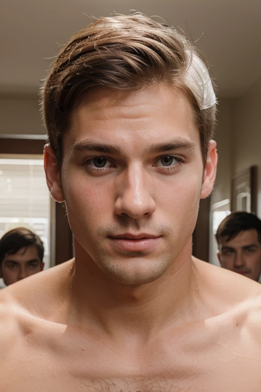 henry cavill with cum on his face