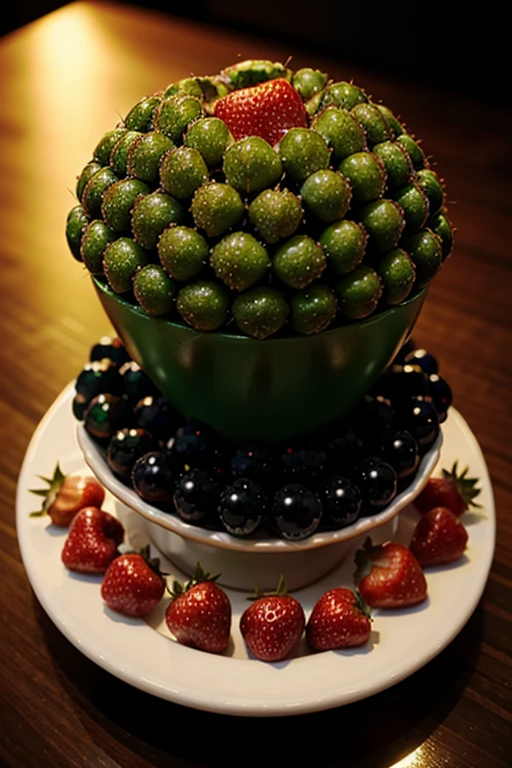 Green_Diamonds.  Blackberrys and Strawberries