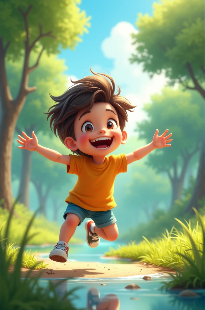 An image of a person having fun in a park