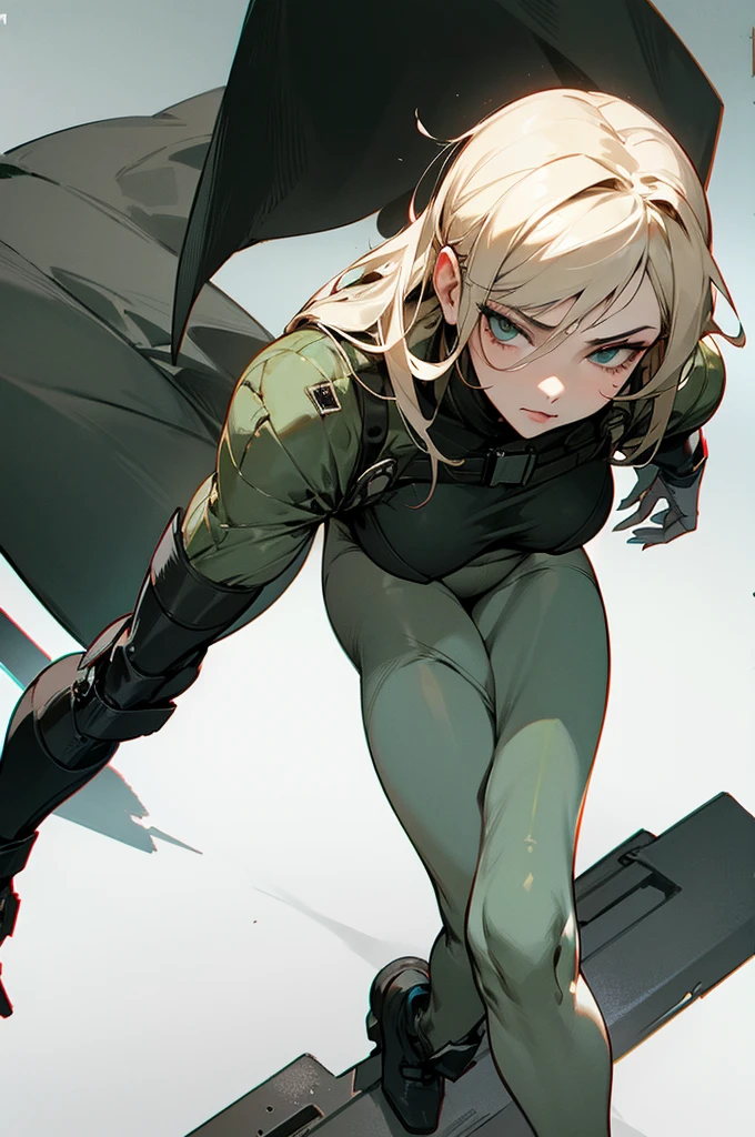 slim-thicc, beautiful, callipygian, fierce, fertile, dominant, in charge, metal gear, rape
