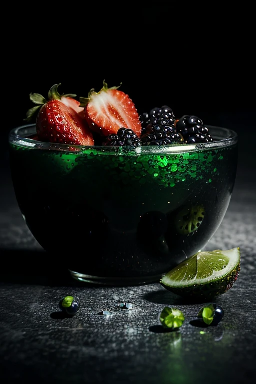 Green_Diamonds. Blackberrys and Strawberries