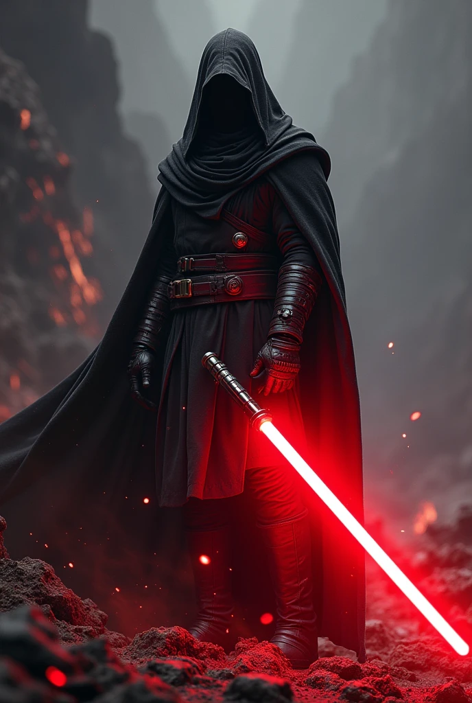 red lightsaber