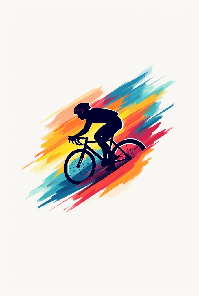 I want a colorful logo for a cycling club