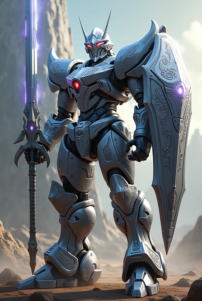 Armor Space Shield Sword Great Sword Mecha