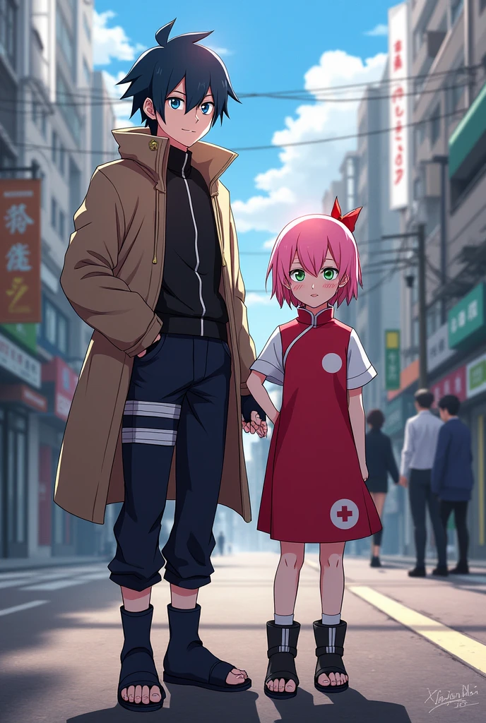 Sakura Haruno as Yuji Itadori's sister