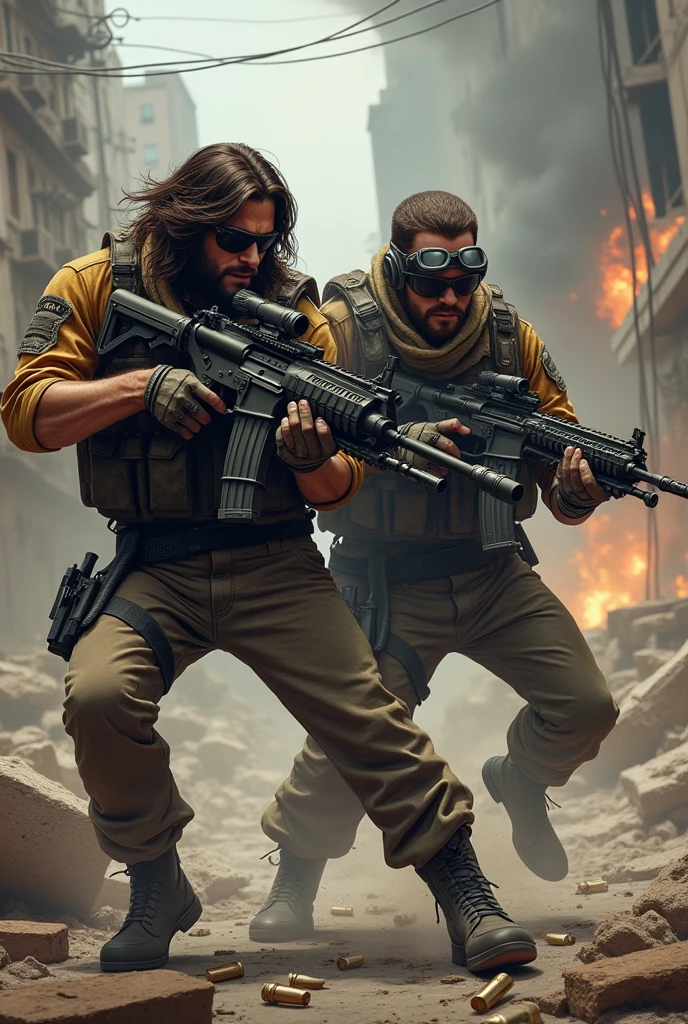 Make the machine gun brothers in high quality