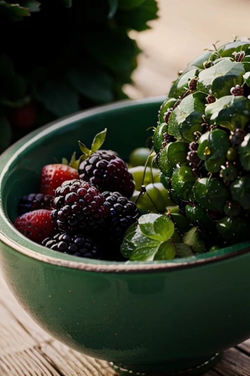 Green_Diamonds. Blackberrys and Strawberries