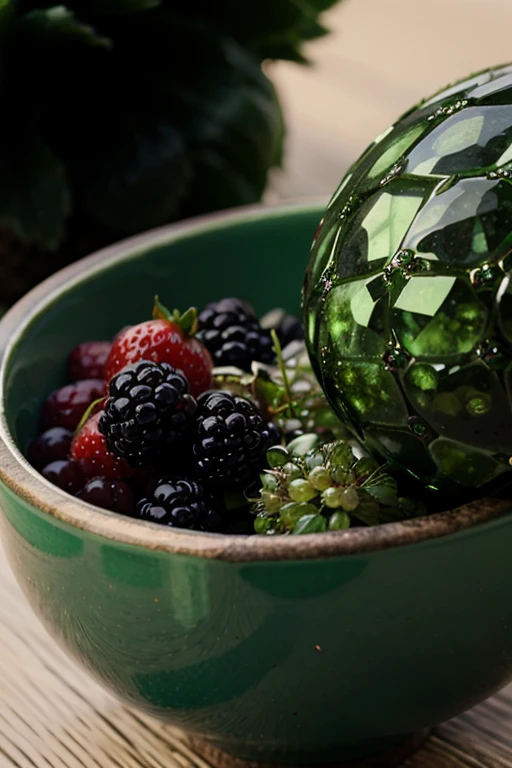 Green_Diamonds.  Blackberrys and Strawberries