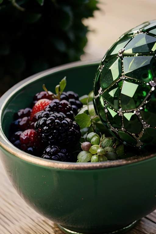 Green_Diamonds.  Blackberrys and Strawberries