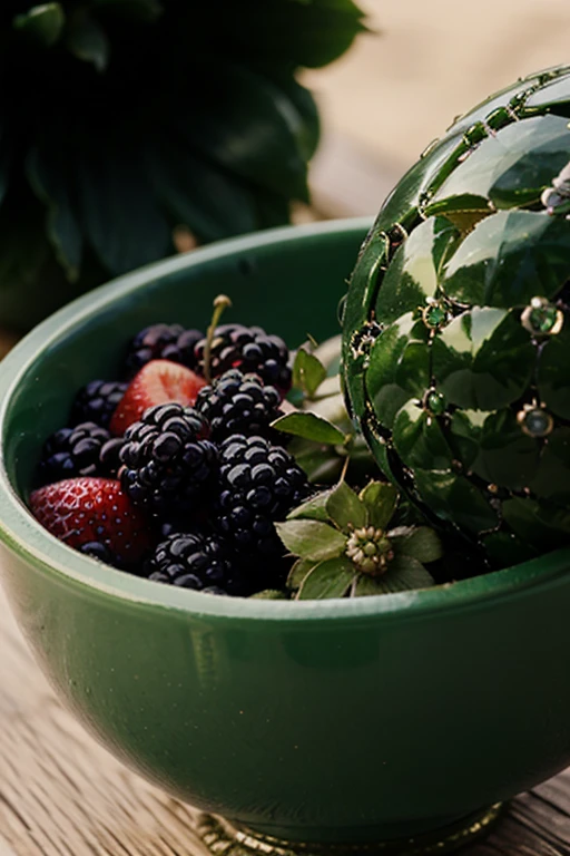 Green_Diamonds. Blackberrys and Strawberries