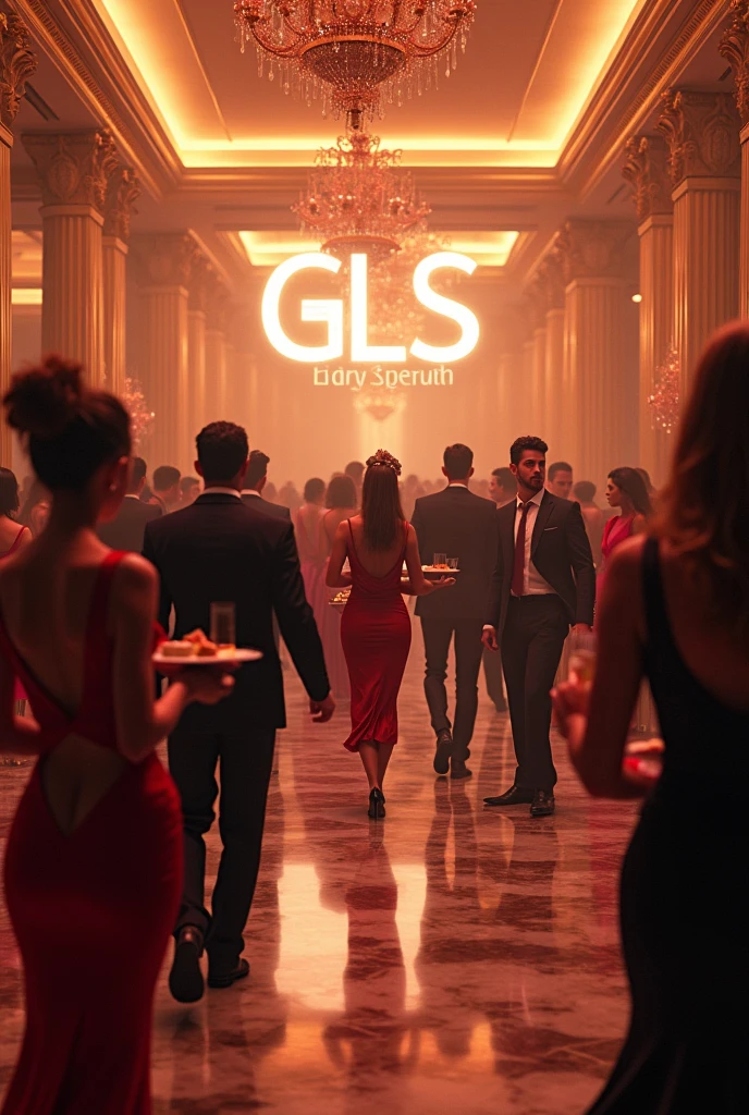 word " GLS prod" in evidence, rich party