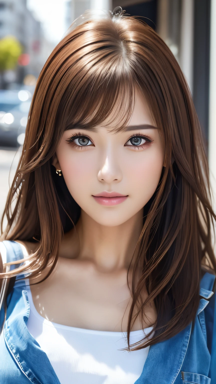 (Representative works:1.3)、(8k、Realistic、RAW Photos、Best image quality:1.4)、(30 year old mature woman)、Small face、Beautiful Face、(Realistic Face)、No makeup、Natural Makeup、light makeup、 (Dark brown hair)、Beautiful hairstyle、Realistic eyes、Beautiful details、 (Realisticな肌)、Beautiful Skin、 (Casual Fashion)、 Confused、 charm、超High resolution、Ultra-realistic、 High resolution、Golden Ratio