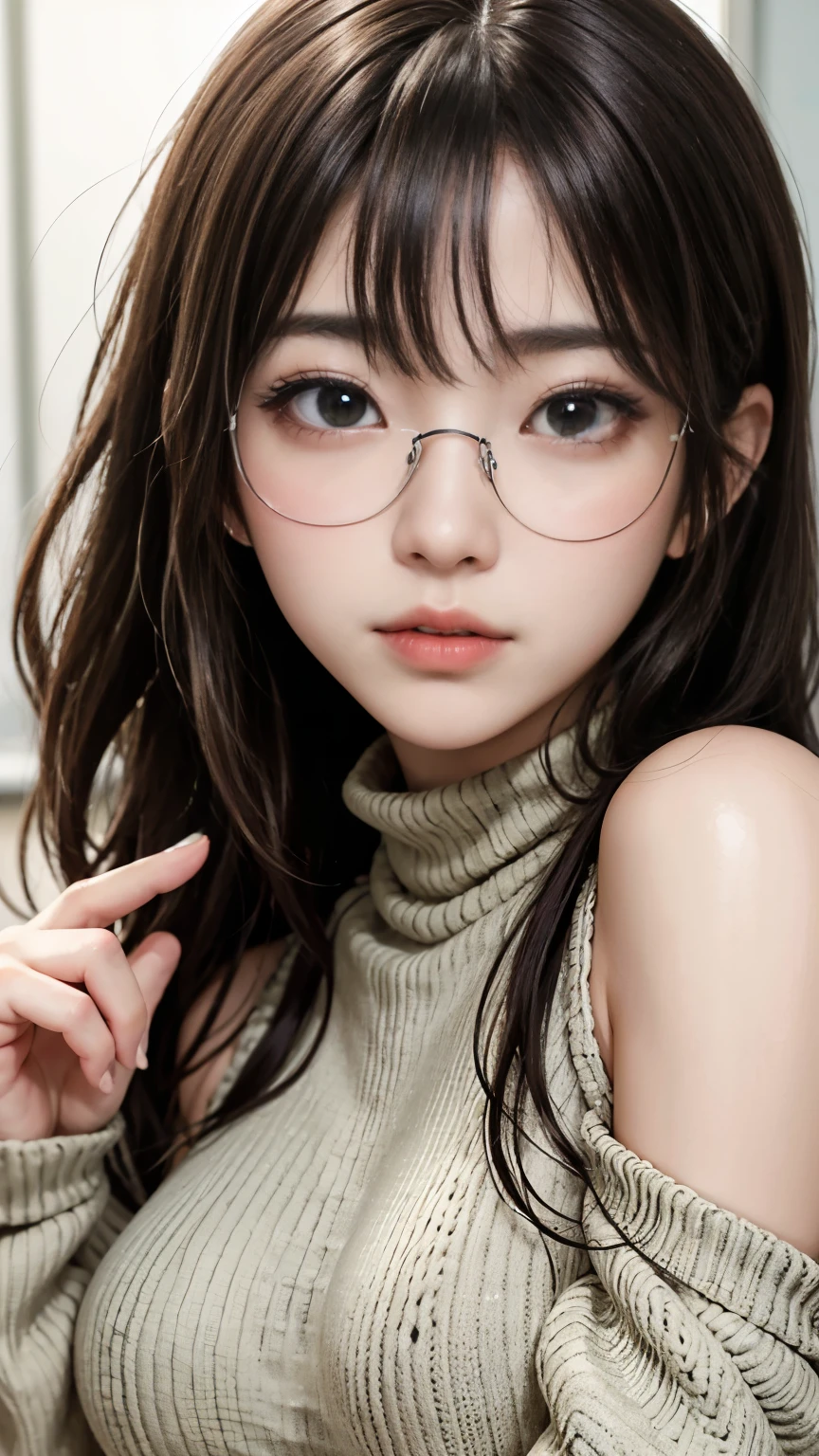 (最高qualityのディテール)、Realistic、8K Ultra HD、High resolution、(One Girl:1.2),(Glasses、Fatal Beauty,Attractive beauty) ,(A supple and powerful physique),(Sensual charm),(Mysterious charm:1.1),(Big Breasts、Captivating silhouette),The 超detailedな、高qualityのテクスチャ、複雑なdetailed、detailed、非常にdetailedなCG、高qualityの影、detailed 美しく繊細な顔、detailed 美しく繊細な目、Written boundary depth、Ray Tracing、20th Generation、Cute K-Pop Girls、(The Face of Ulzan in Korea)、Thin face、(Urzan-6500-v1.1:0.6)、PurerosFace_v1、Glowing Eyes、Perfect body、 Viewer Display、(最高qualityのディテール:1.2)、Realistic、8K Ultra HD、High resolution、Woman close up， realistic girl rendering, 8k artistic german bokeh, Enchanting girl, Real Girls, Gurwitz, Gurwitz-style artwork, Girl Roleplay, Realistic 3D style, cgstation Popular Topics,, 8K Portrait Rendering,（truth，truth：1.4），(Sparkling eyes girl:1.2)、Best image quality, 最高quality, Realistic, 超detailedな, Realistic, 4K 8K Ultra HD Full Color RAW Photos, Fujifilm(Medium format), Hasselblad, Carl Zeiss, Incredible dynamic range photography(utility_art：Smooth-768:1.1),High resolution, High pixel count, 明確なdetailed, Clear images, Natural color reproduction, Noise Reduction, High fidelity, quality, Software Improvements, Upscaling, Optimized Algorithms, Professional-level retouching,

1. Oversized coat:

The coat is、Choose an oversized design that covers from shoulders to knees.。Color is classic navy or black、or warm khaki or beige, wait.、Choose colors that match the season。
2. Knitted sweater or turtleneck:

To protect yourself from the cold、Knitted sweater or turtleneckを選択してください。Match the texture and color of the knit to the coat.。
3. Wide leg pants:

For pants, Choose a wide-leg design、Combines ease of movement and style。Denim in dark tones or black trousers will look good.。
4. Knee-high boots:

What is included in an oversized coat、足首からふくらはぎまでカバーするKnee-high bootsとの組み合わせ。Boots are black or dark brown and chic.、Gives a stylish impression。
5. accessories:

シンプルなゴールドまたはシルバーのaccessoriesを選択してください、Add elegance to your outfit。for example、Long necklaces and large earrings are recommended.。
6. Handbags:

Handbags、Choose a color that matches the tone of your outfit.。Shoulder bags and tote bags are convenient and stylish。
7. Compensateと髪型:

Compensate, Choose natural colors that flatter your skin。Wavy Hair、By creating loose curls、Appeal to softness。