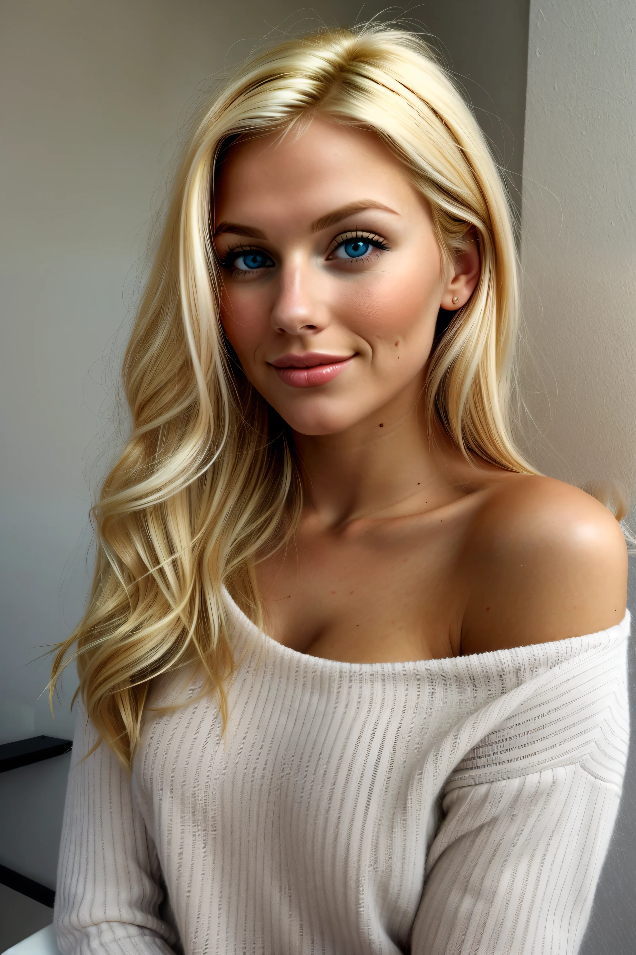 Pretty Blonde Woman