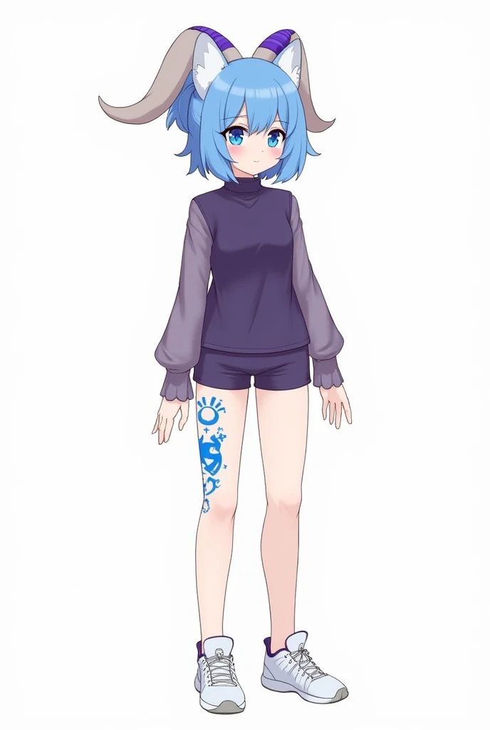 multiple views, pencil sketch, (sketch:1.25), (little girl,small breasts,), ((no shoes)), shy, best quality, graphite \\(medium\\), ske, gradient, rainbow, note, Line draft, highres, absurdres, (ultra-detailed:1.1), (illustration:1.1), (infographic:1.2), pajamas, (all clothes configuration:1.15), (solo), perfectly drawn hands, standing, cohesive background, paper, action, (character design:1.1),
<lora:OneShoulderOnePieceSwimsuitV1:1:lbw=MIDD>, one-shoulder one-piece swimsuit, black one-piece swimsuit,
<lora:cangjiao-v100:0.85:lbw=OUTALL>, (cangjiao, 1girl, (horns:1.1), blue skin:1.1), tail