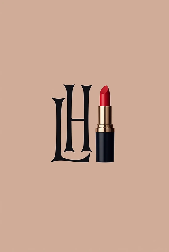 Criar um logotipo elegante para studio de maquiagem com a seguinte marca: Letícia Harumi Use the brand's initials to create a fused element and insert a lipstick as a supporting element, retire a pena
Slogan: studio