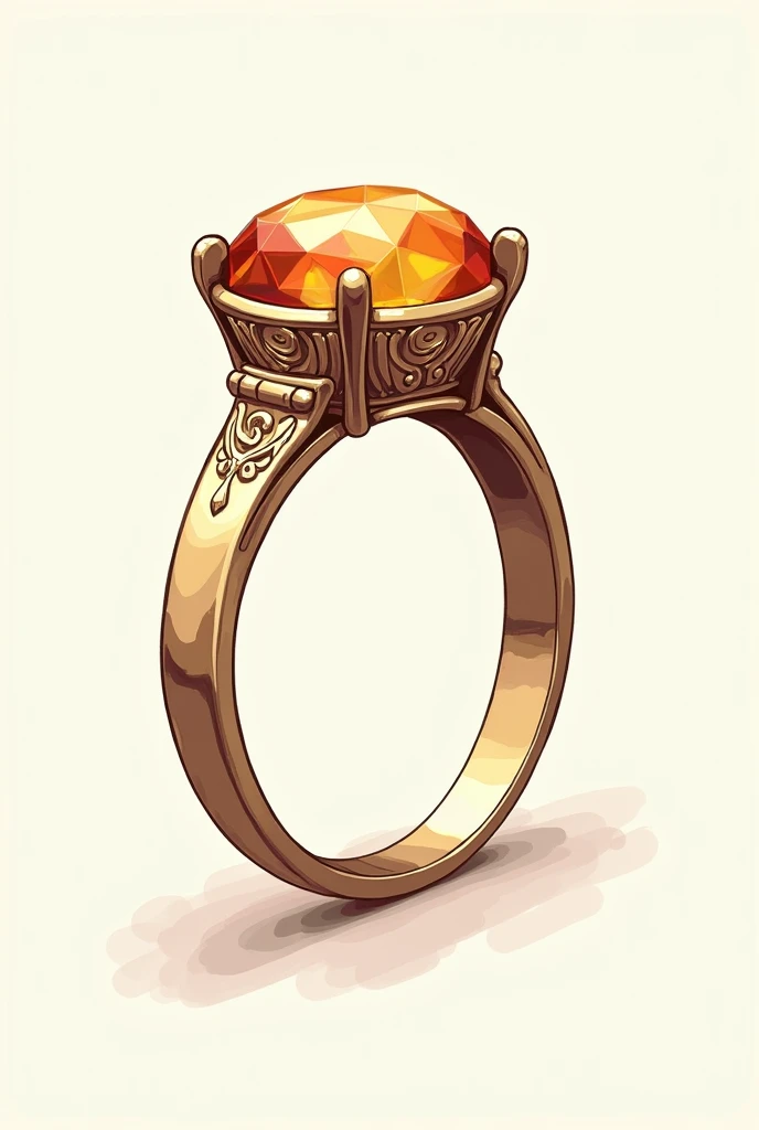 A , drawing of a ring online drawing by a