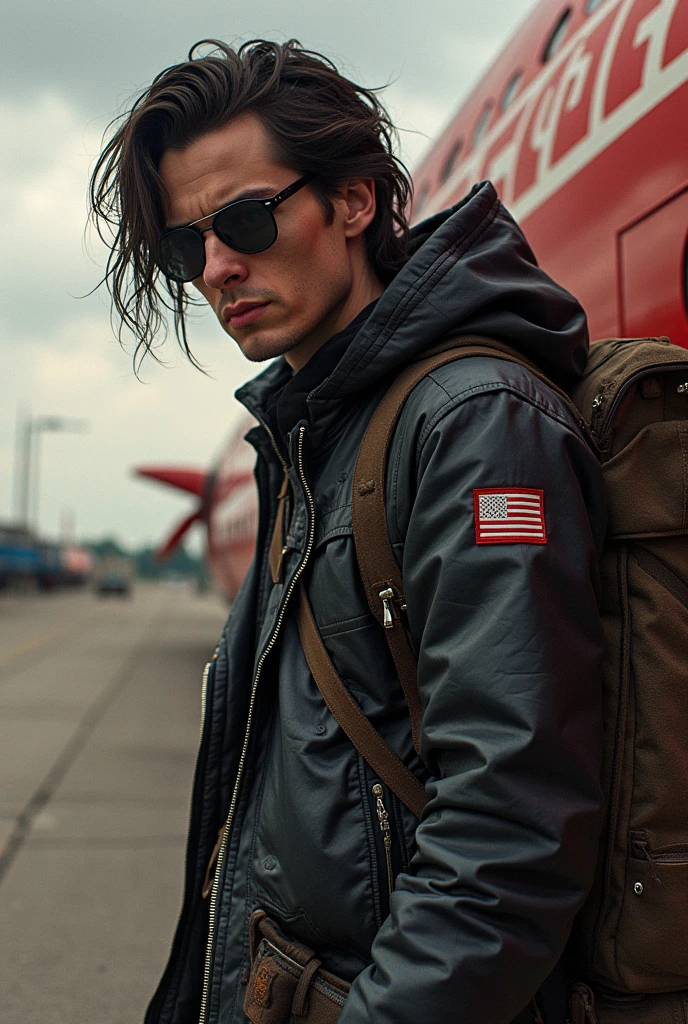jet plane diselpunk style