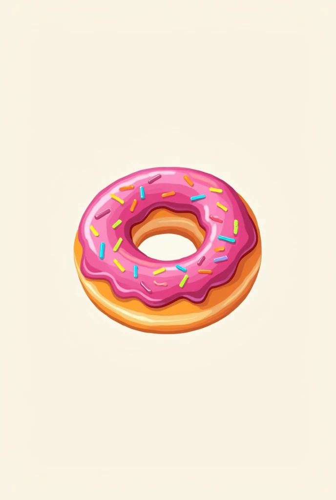 Donut shop logo without letters
