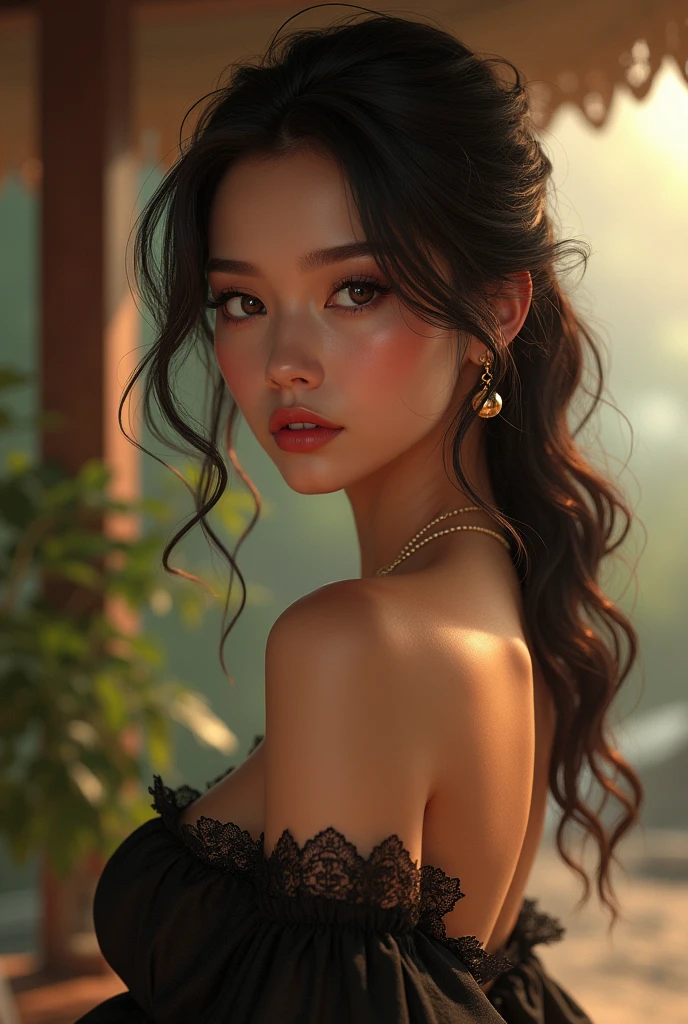 A sexy girl