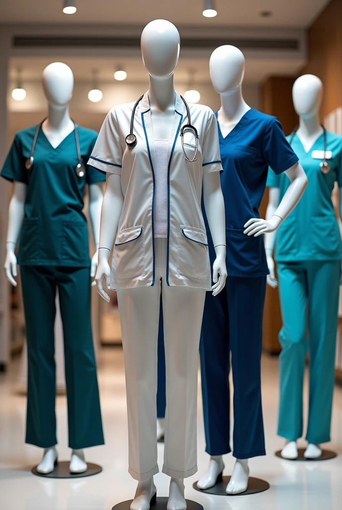 Generate 30 images for Instagram posts of a medical uniform and accessories store.

Images to be published daily for 30 days
