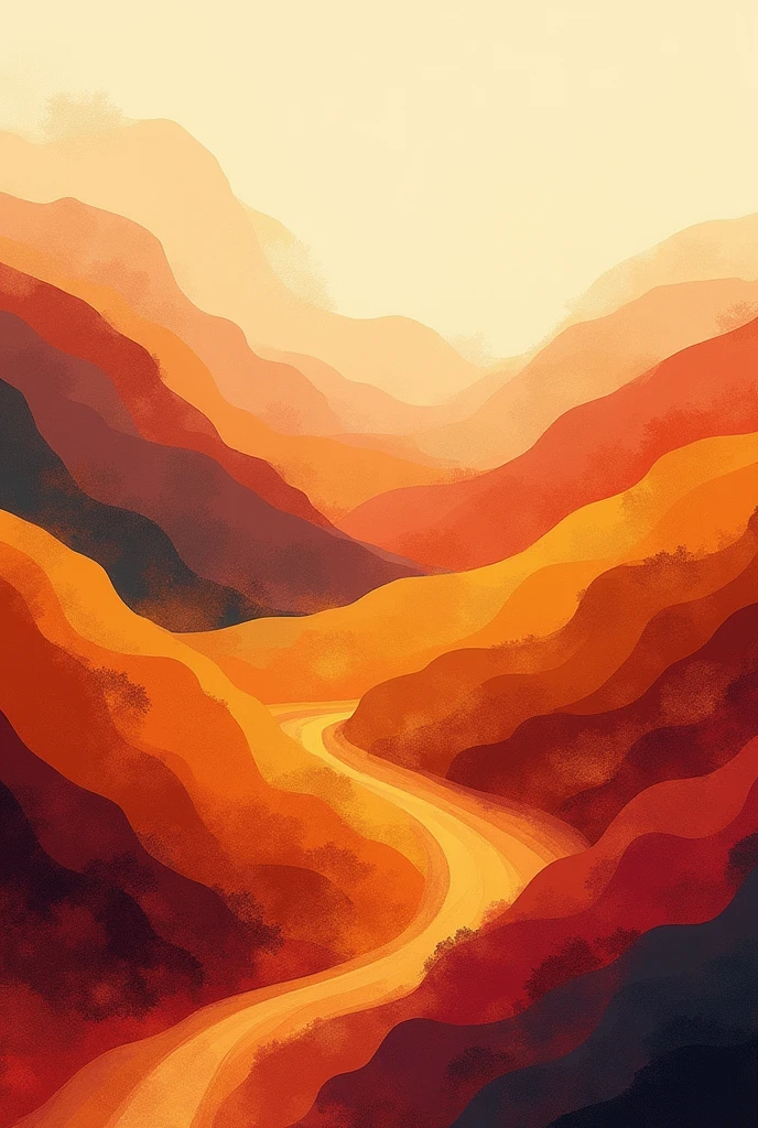 Abstrac autumn landcape