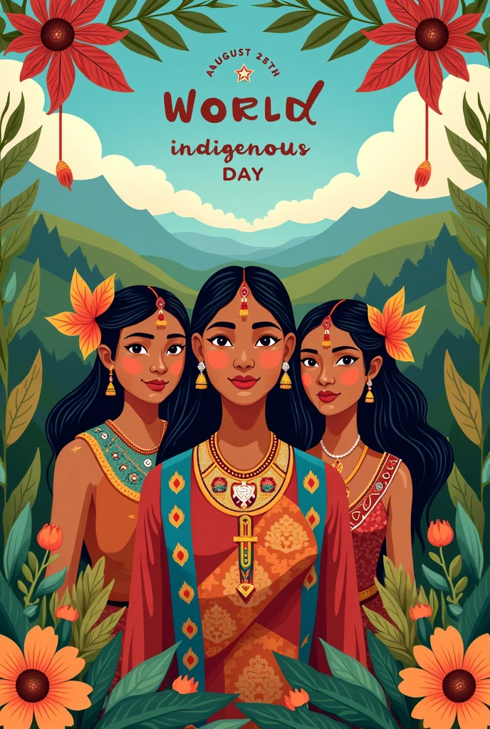 WISHING HAPPY WORLD INDIGENOUS DAY
9 AUGUST STORY POSTER FOR INSTAGRAM