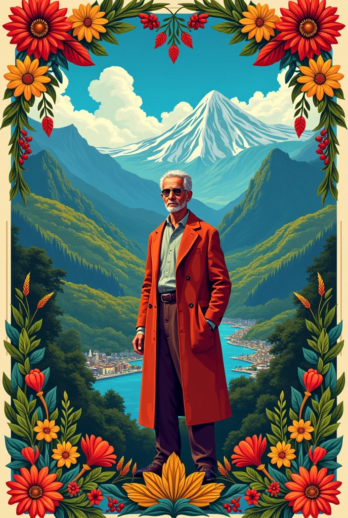 An informative poster of the book Colombianitud for Unad Popayán 