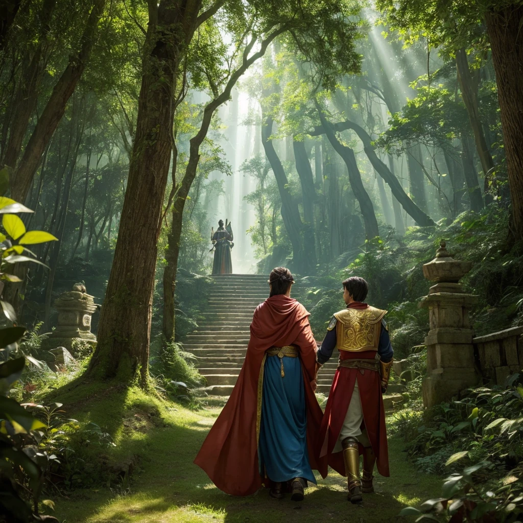 Long ago、There was a forgotten kingdom surrounded by green forests.。In this kingdom、Legendary Treasure「Eternal Light」was said to be asleep。but、The treasure was lost generations ago.、No one knew where it was.。
one day、The young adventurer Eric、Discover ancient documents in the family's old archives。It involves、A clue to the treasure隠されていると書かれていました。Eric decided、I decided to go on a journey to find the legendary kingdom.。
The middle of a journey、Eric in the Mysterious Forest、Meet the wise spirit Lilith。Lilith to Eric、A clue to the treasure「Temple of Light」He tells me that it is hidden in、He warns that the temple has a powerful guardian.。
Eric, with the help of Lilith,、Overcoming dangerous challenges、finally「Temple of Light」You will arrive at。Inside the temple、He will engage in a fierce battle with the ancient guardians.。but、After the battle with the Guardian、He is a treasure「Eternal Light」I got。
By the power of the treasure、The kingdom regains light、Eric was hailed as a hero.。Eric's Adventures、It will be remembered in the history of the kingdom.、His name will be remembered forever.。