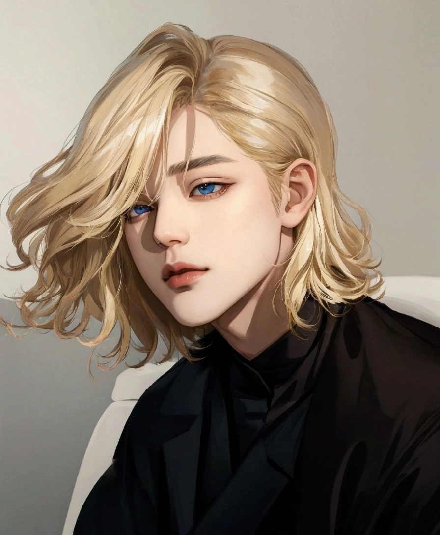 kim taehyung blonde