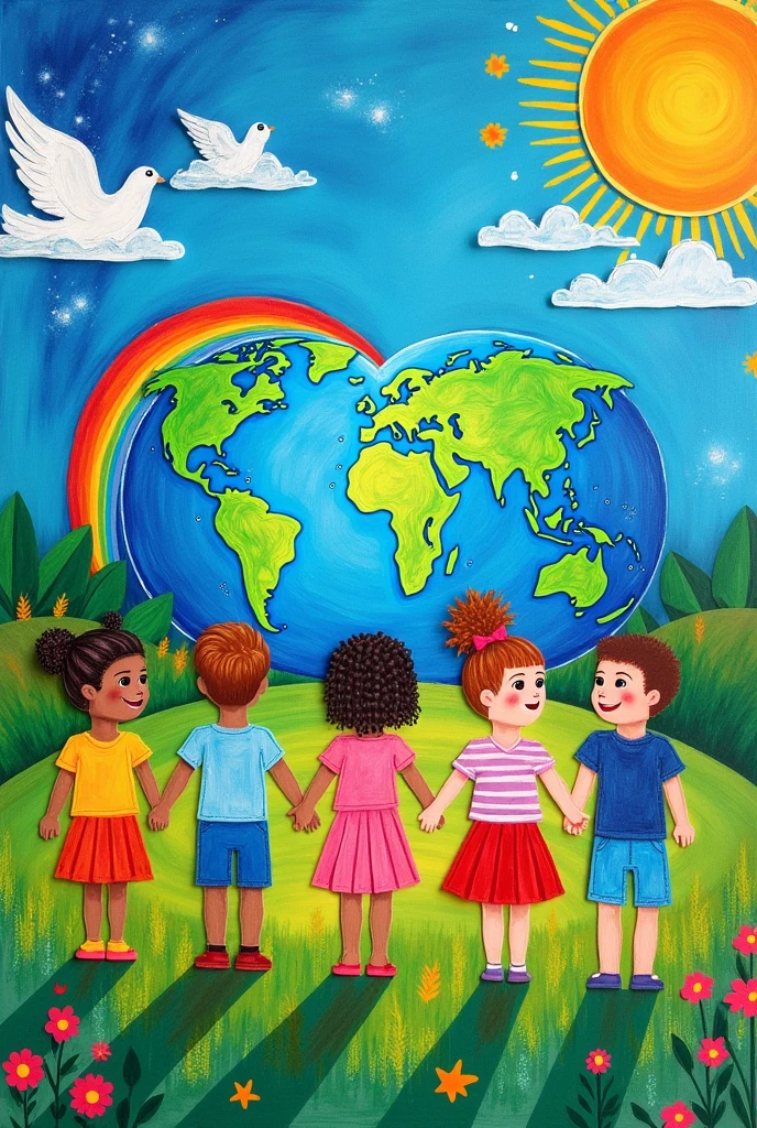 World Peace Poster War Elementary School